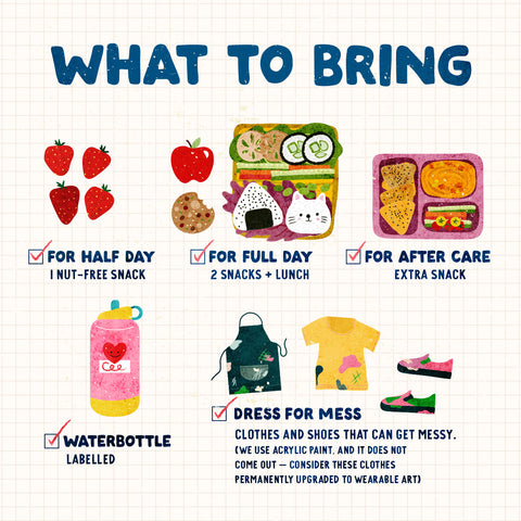 What to bring