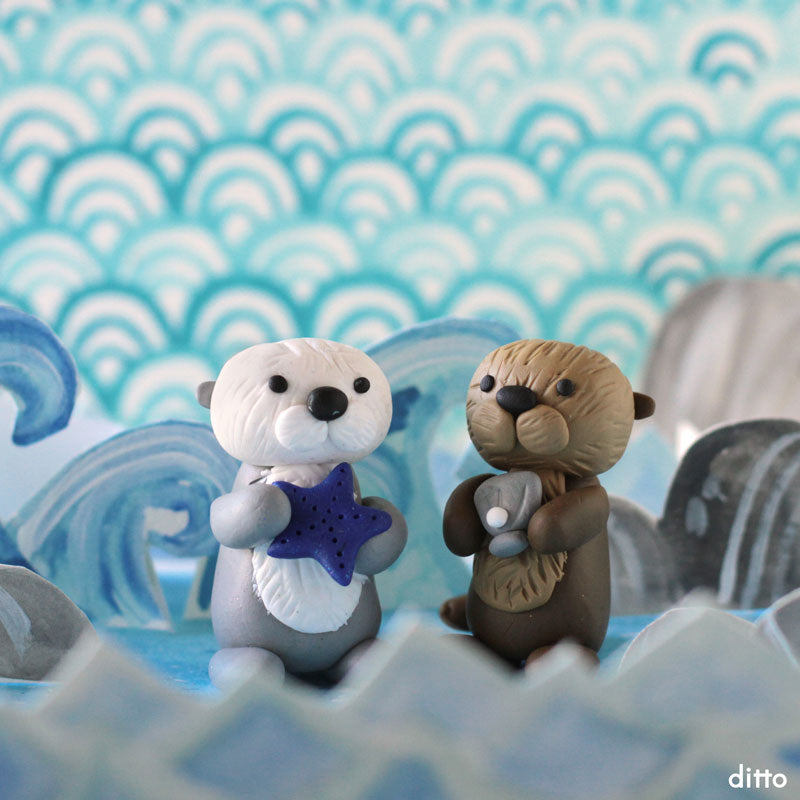 Sculpt Bake: Sea Otter Kit – 4Cats