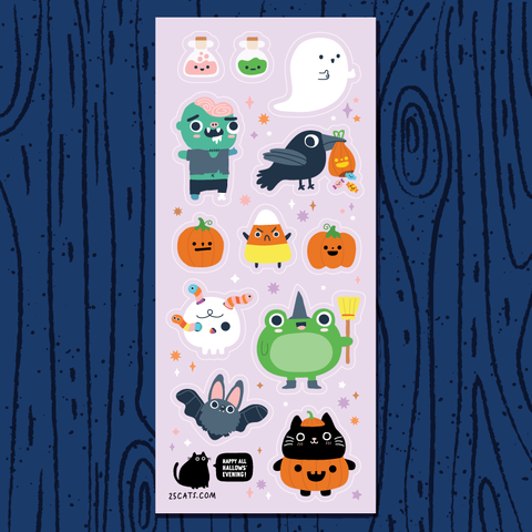 Halloween Sticker Sheet