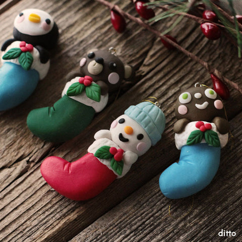 Sculpt & Bake: Little Cutie Stuffed Stocking Kit