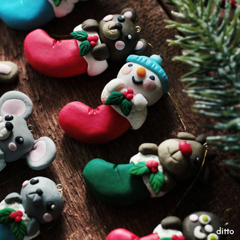 Sculpt & Bake: Little Cutie Stuffed Stocking Kit