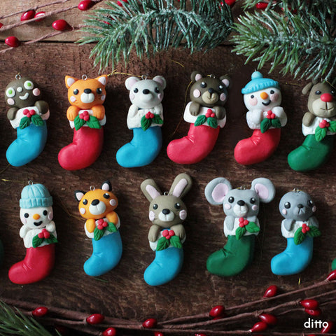 Sculpt & Bake: Little Cutie Stuffed Stocking Kit