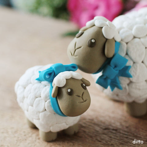 Sculpt & Bake: Little Bow Sheep Colossal Kit