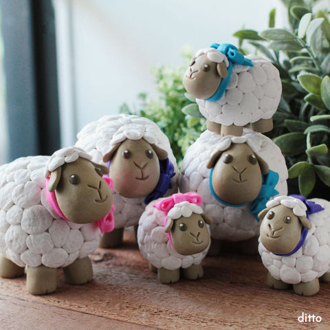 Sculpt & Bake: Little Bow Sheep Colossal Kit