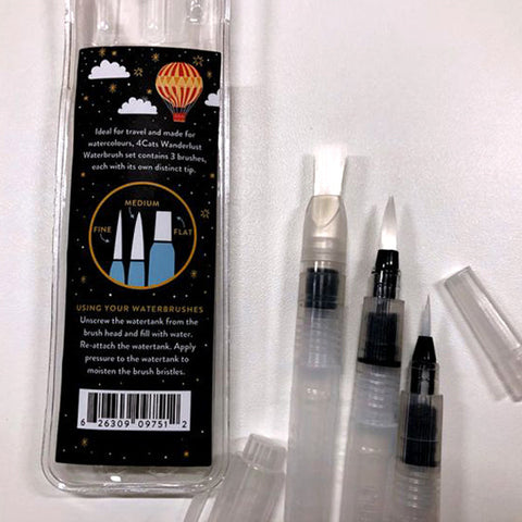 3 Piece Waterbrush Set