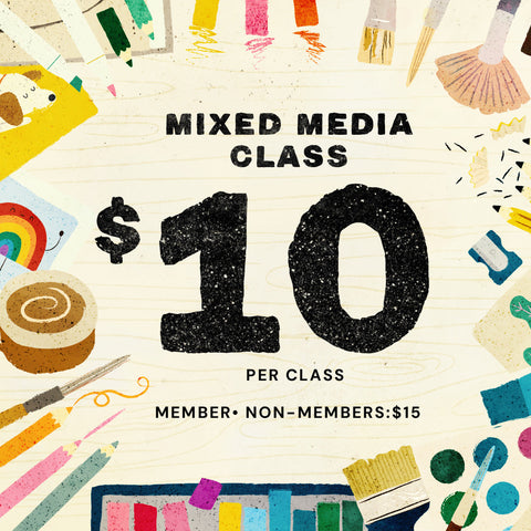 4pm Mixed Media Class