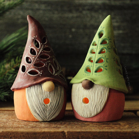 Autumn Gnome Lantern