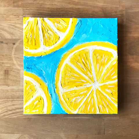 Citrus Slice Painting