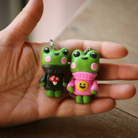 Frog-ify Yourself Keychains