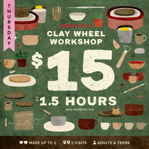 1:30pm Thu Feb 19th | Wheel Workshop