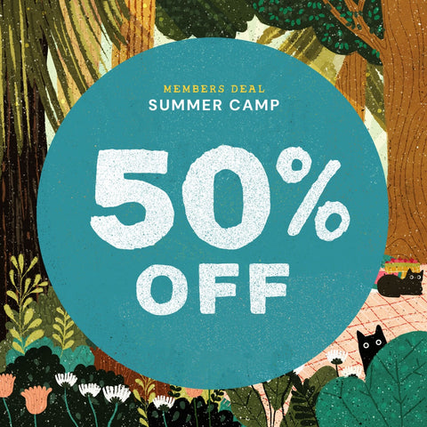 1pm Fri Aug 14th | Summer Camp Half Day
