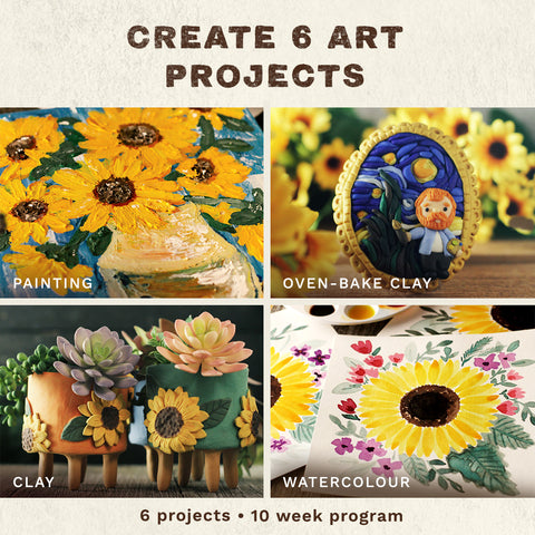 *9am Sat Apr 18th | Post-Impressionists | 10 Week Session