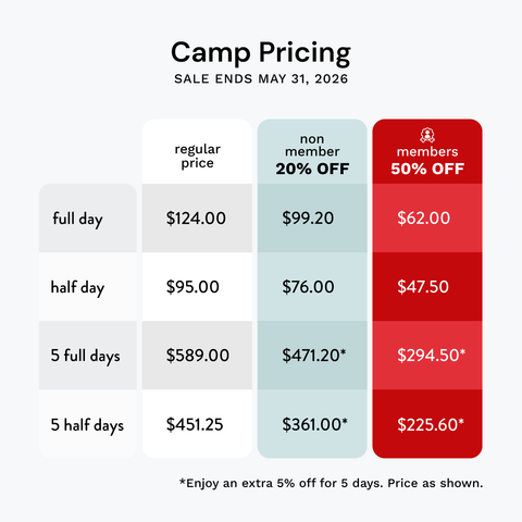 *9am Thu Jul 16th | Summer Camp Full Day
