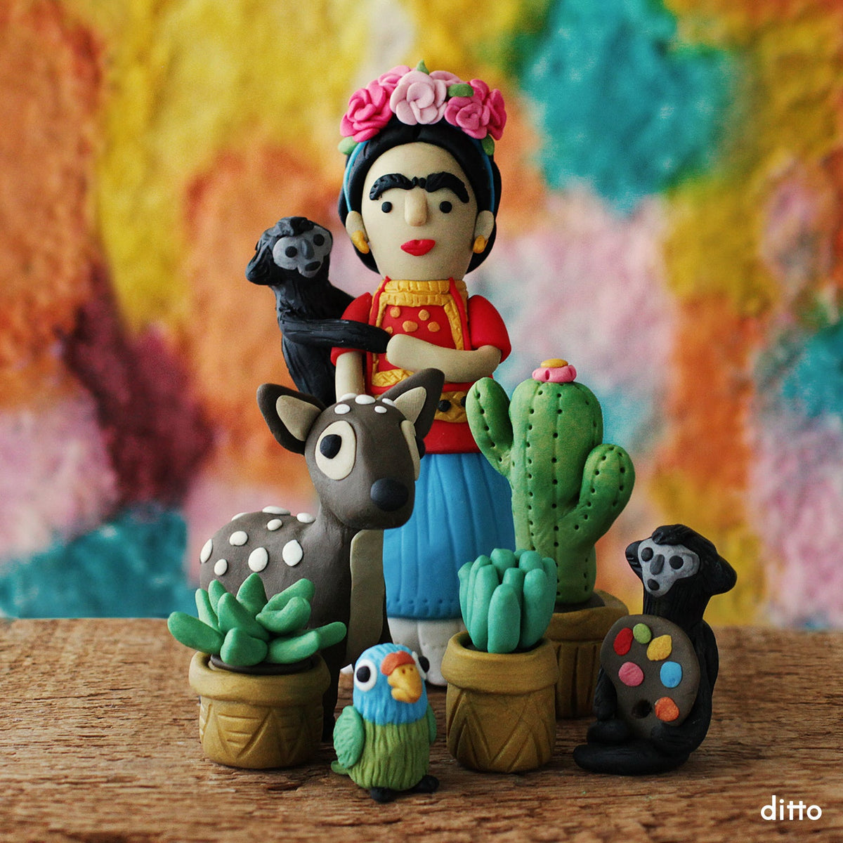 Sculpt &amp; Bake Famous Artists: Kahlo (session add-on)