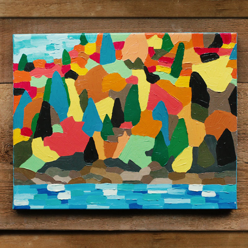 Oak Bay | Autumn Paint by Numbers | Instructor Guided Workshop