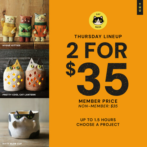 Thursday Lineup | Cat Week | Thu Sep 3rd