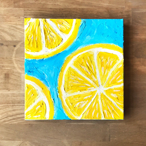 6:30pm Wed Jul 15th | Wednesday Paint Night | Citrus Slice Painting