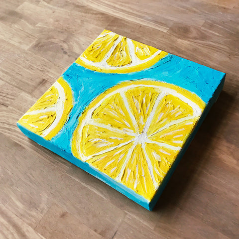 6:30pm Wed Jul 15th | Wednesday Paint Night | Citrus Slice Painting