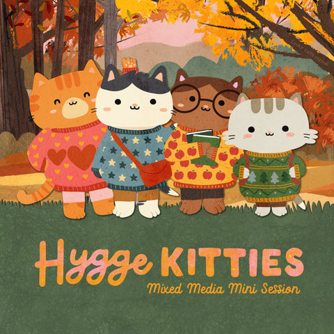 4pm Tue Sep 8th | Hygge Kitties Mini Session | 4 Week Session