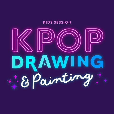 KPOP Kids Drawing & Painting 6 Week Kids Session