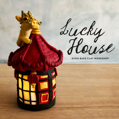 January | Lucky House |  Black Friday Deal! Buy lucky house, get lucky magnets too!