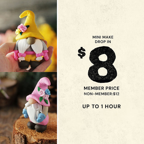 6pm Thu Mar 19th | Mini Make Drop In