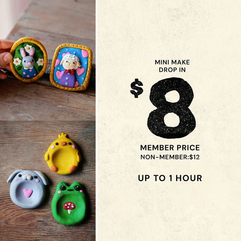 6pm Thu Mar 26th | Mini Make Drop In