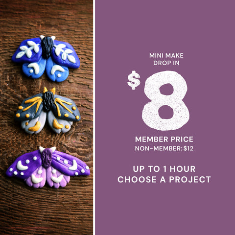 6pm Thu May 28th | Mini Make Drop In