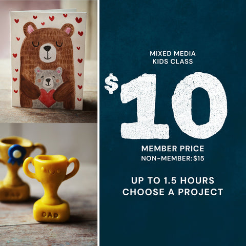 4pm Wed Jun 17th | Mixed Media Class