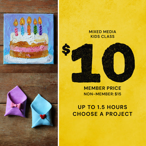 4pm Thu Jun 11th | Mixed Media Class