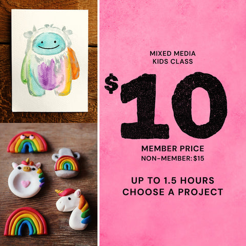 4pm Thu Jun 4th | Mixed Media Class