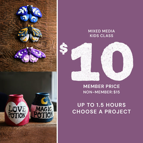 4pm Fri May 29th | Mixed Media Class