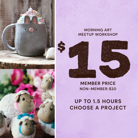 11am Mon Mar 30th | Morning Art Meetup