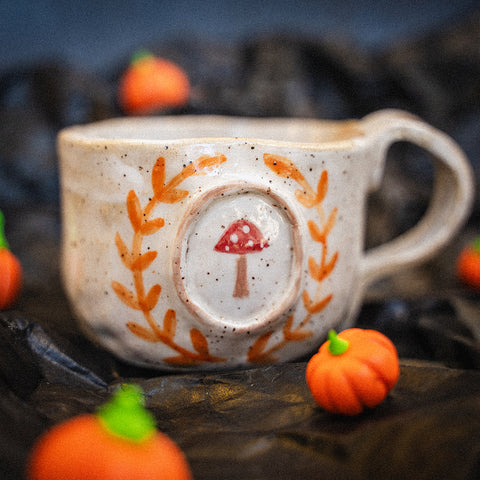 October | Mushroom Teacup