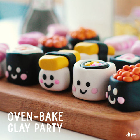 kids party | oven-bake clay