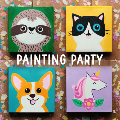 kids party | painting | ages 6 & up