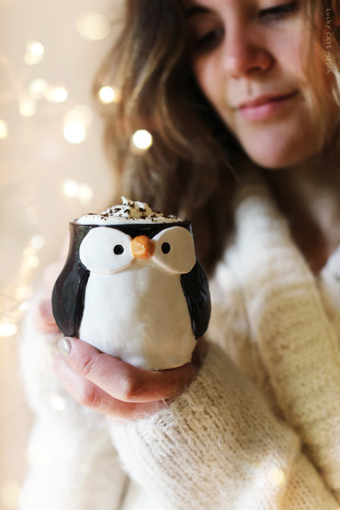 November | Penguin Mug Clay Workshop