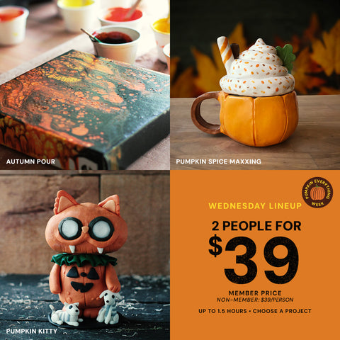 Wednesday Lineup | Pumpkin Everything Week | Wed Oct 14th