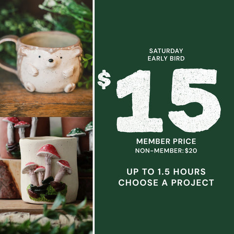 *9am Apr 25th | Saturday Early Bird Workshop