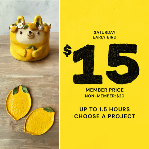 *9am Sat Jul 18th | Saturday Early Bird Workshop