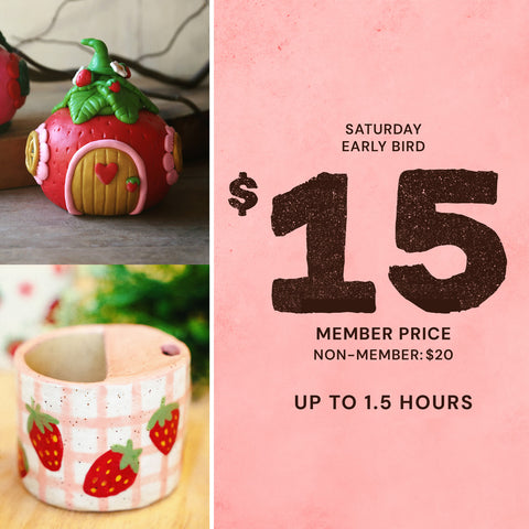 *9am Apr 11th | Saturday Early Bird Workshop