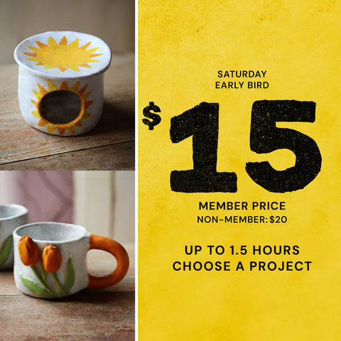 *9am Sat Jun 13th | Saturday Early Bird Workshop