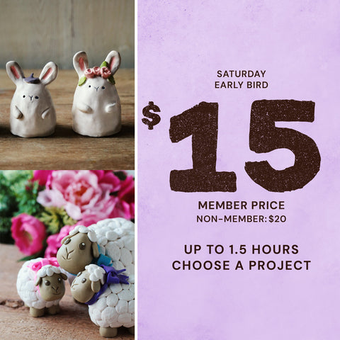 *9am Apr 4th | Saturday Early Bird Workshop