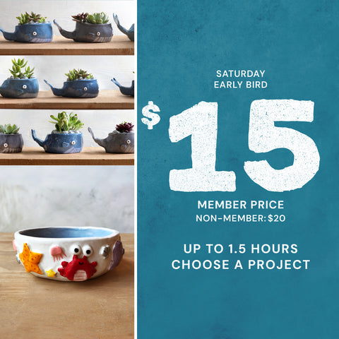 *9am Sat Jul 11th | Saturday Early Bird Workshop