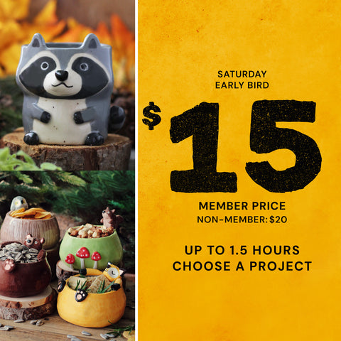 *9am Sat Sep 12th | Saturday Early Bird Workshop