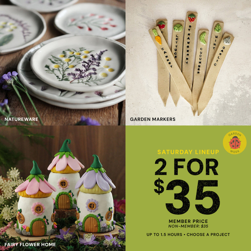 Saturday Lineup | Garden Week | Sat Aug 15th