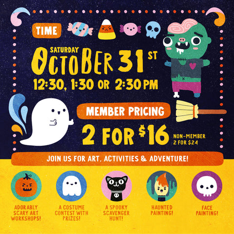 Saturday Oct 31st | Spook-Tacular Halloween Party