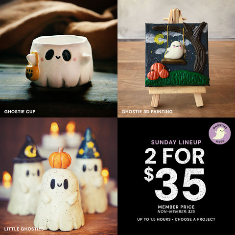 Sunday Lineup | Ghosties Week | Sun Oct 4th