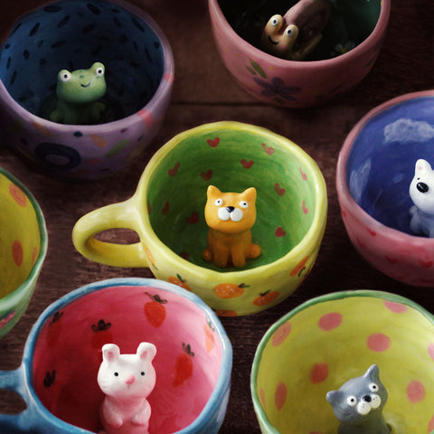 august | tea with my little friend