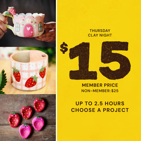 6:30pm Thu Apr 16th | Thursday Clay Night